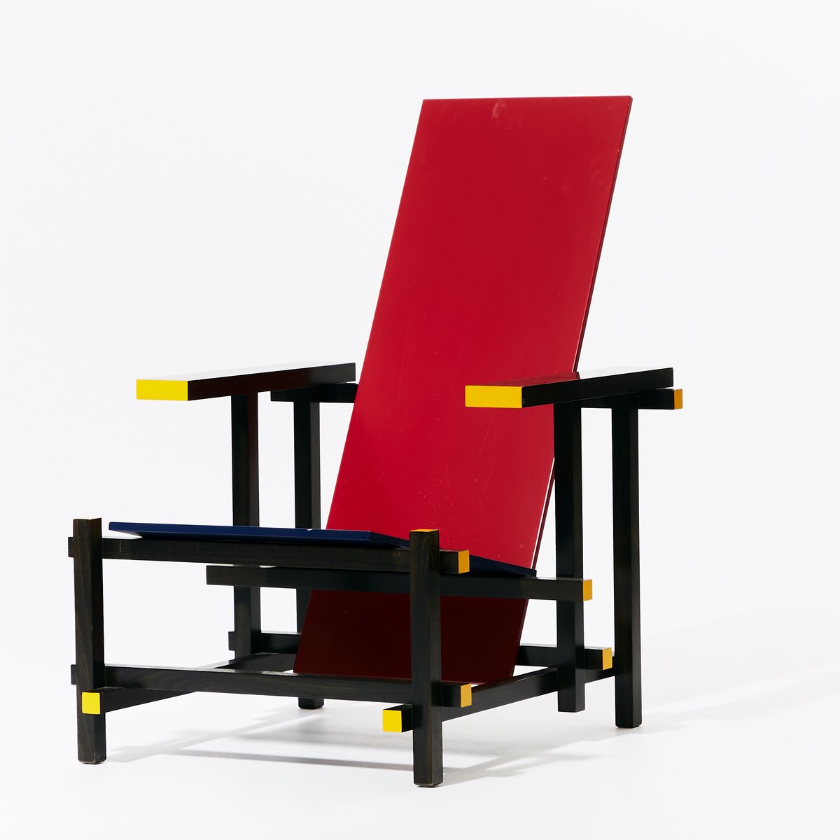 rot-blauer stuhl