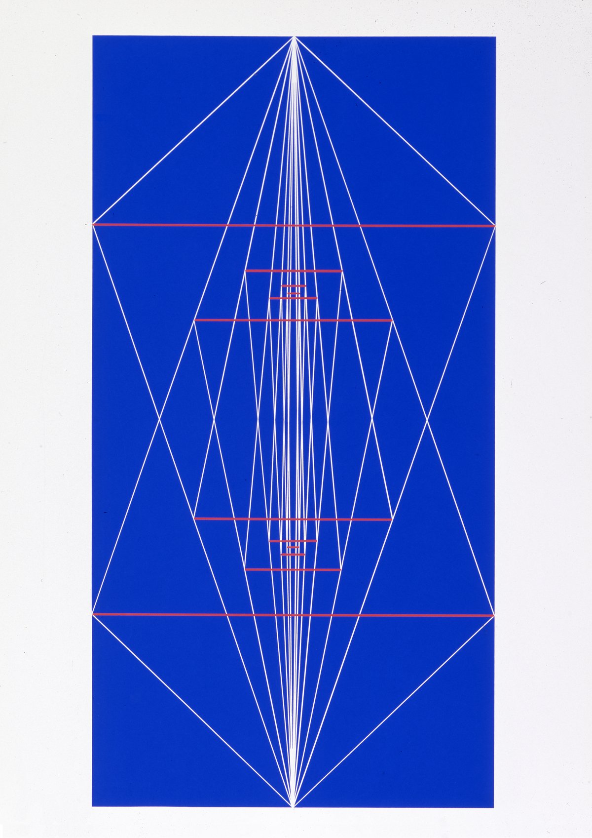 vladimir akulinin, &quot;die spannung&quot; (1964), silkscreen on laid paper, 84 x 60 cm