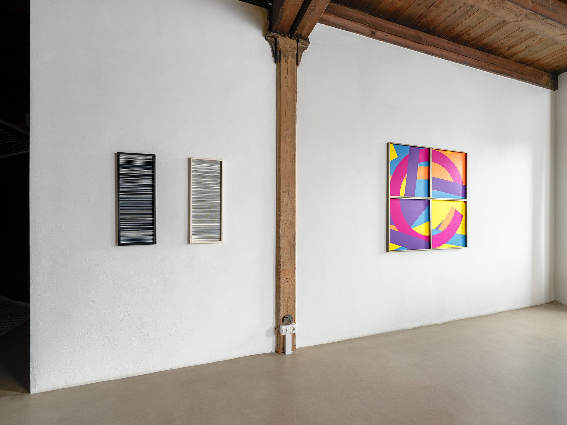 exhibition view: bernhard sandfort