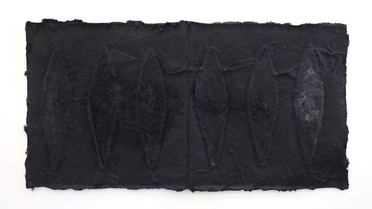 &quot;terrae mundi&quot; (2002), cellulose, spanish soils, 23 x 46 cm