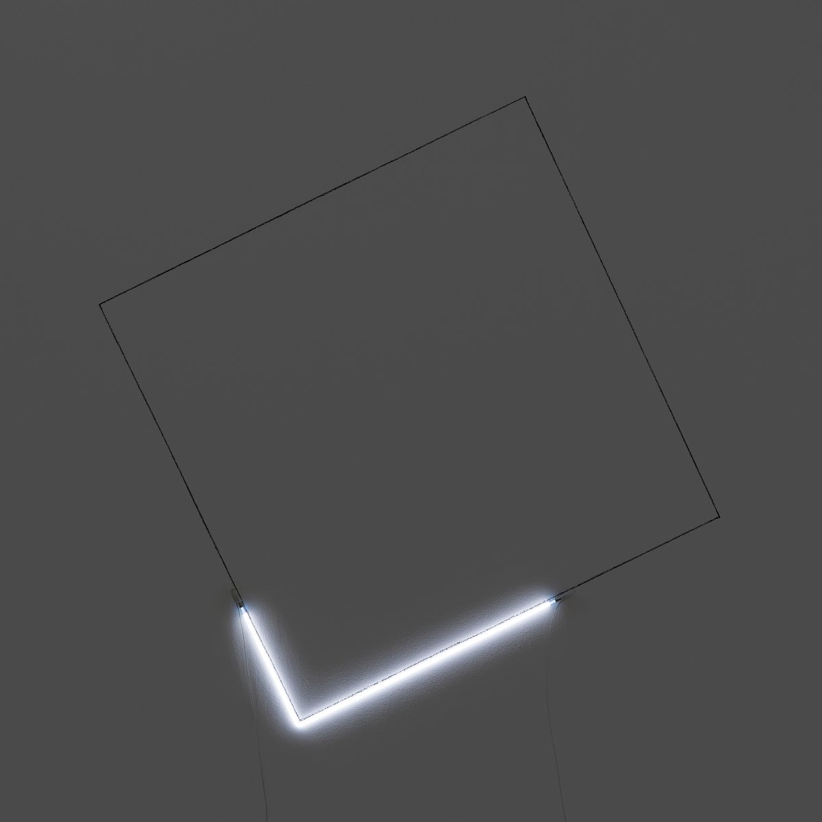 one square on light