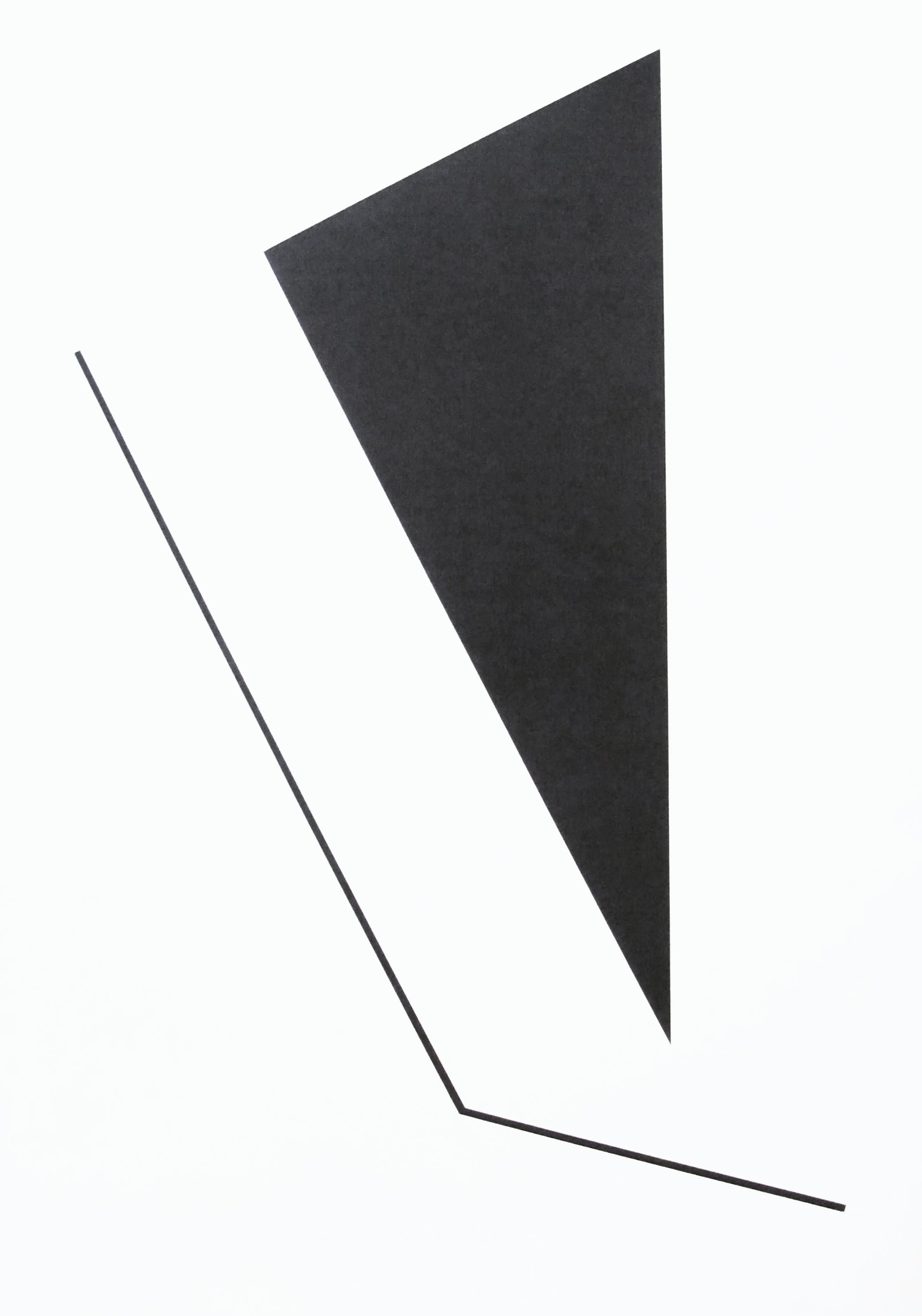 &quot;werkübersicht II – no 5&quot; (1962/1995), silkscreen on laid paper, 115 x 80 cm