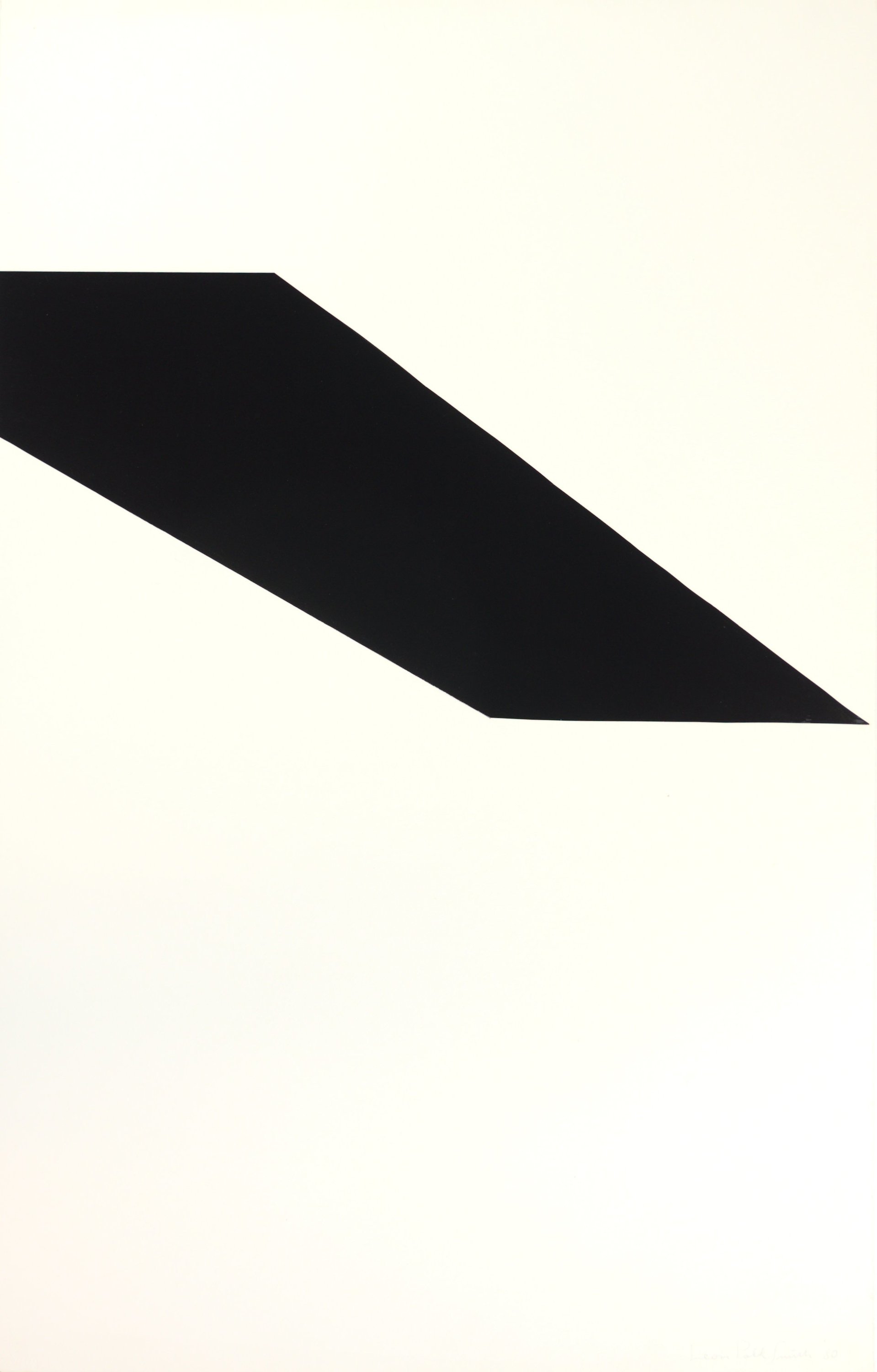 &quot;werkübersicht II – no 4&quot; (1962/1995), silkscreen on laid paper, 115 x 80 cm