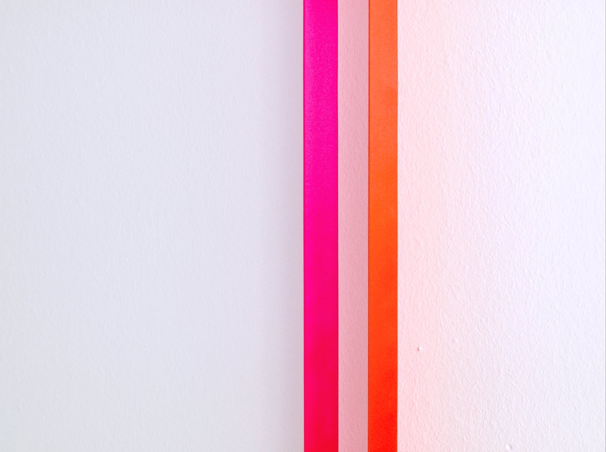 detail: gisela hoffmann, &quot;connect&quot; (2021), 135 x 5 x 4 cm at muk-kunstverein zirndorf