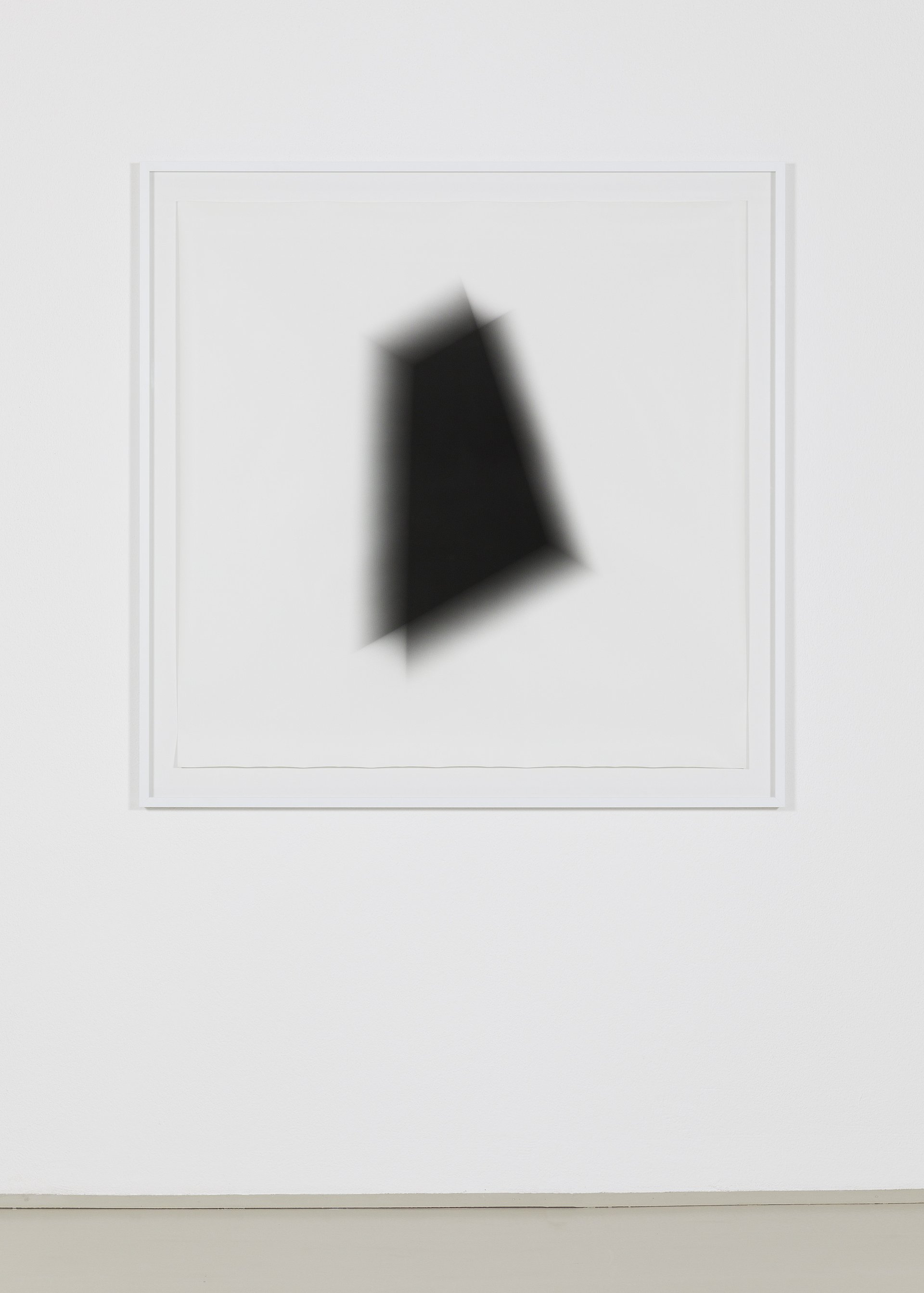 &quot;luminogramm 3/24&quot; (2024), gelatin silver paper, 108 × 108 cm