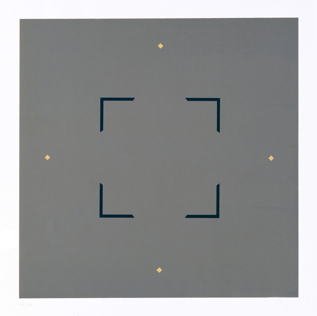 mario ballocco, untitled, 1977, 32 x 32 cm