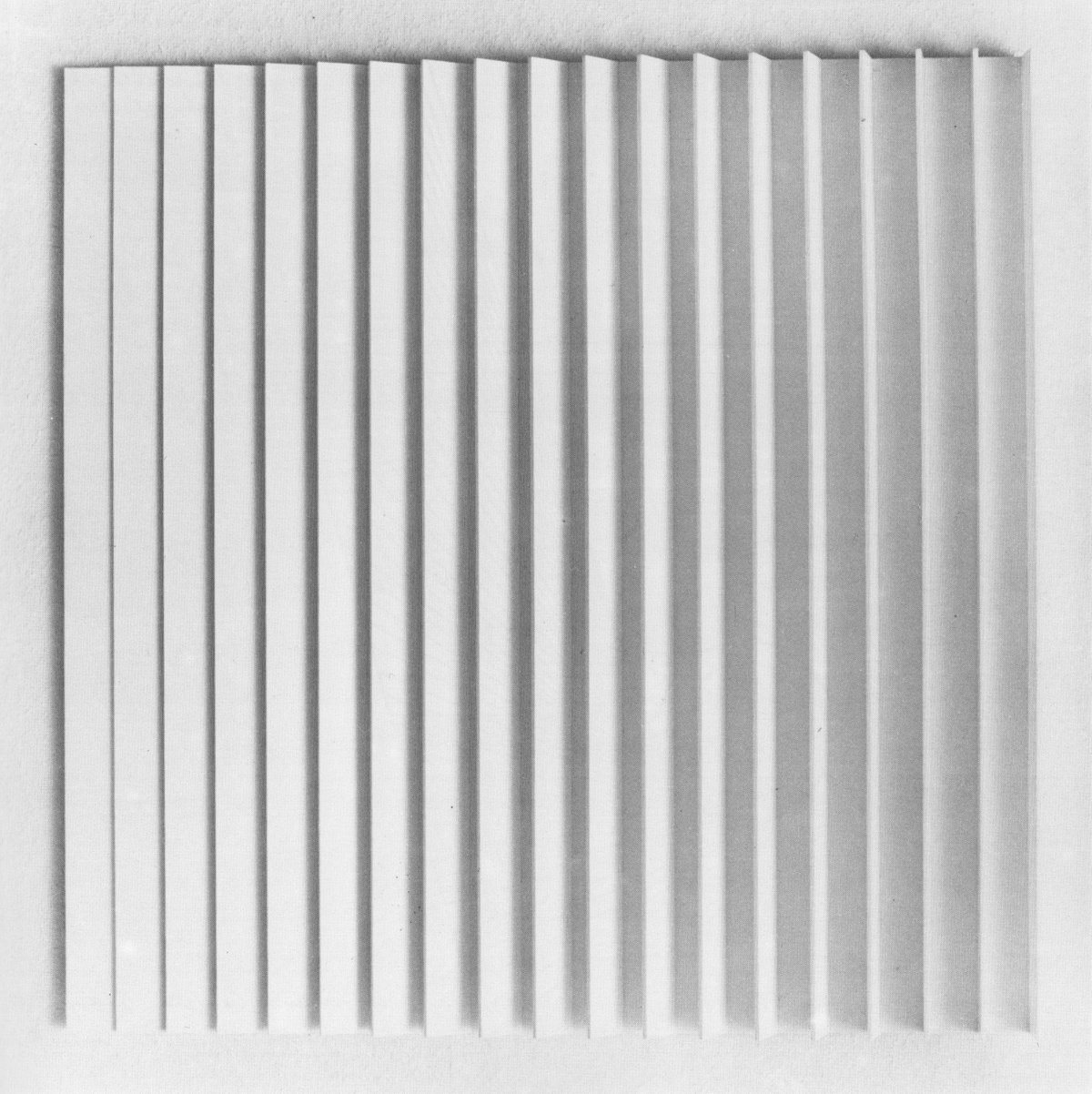 hartmut böhm: page from the catalogue &quot;theorie und praxis der konstruktiven kunst heute&quot;, 1979